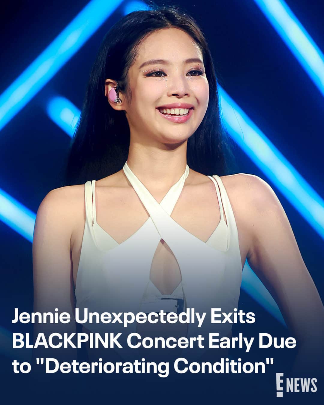 E! Onlineさんのインスタグラム写真 - (E! OnlineInstagram)「Jennie is prioritizing her health. Link in bio for more on what happened when the #BLACKPINK member left the stage mid-concert for health reasons. (📷: Getty)」6月13日 6時00分 - enews