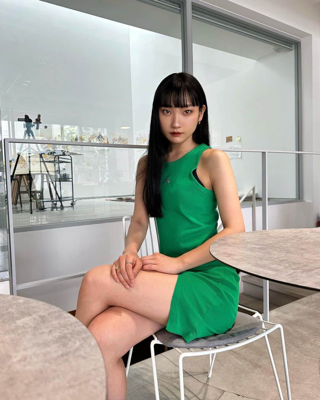 のインスタグラム：「. 💚💚💚 . .」