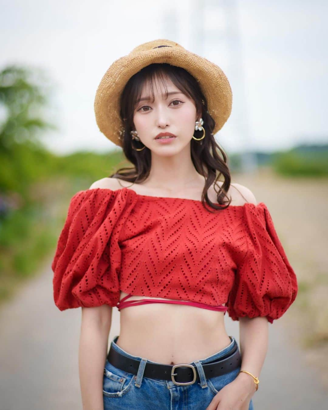 引地裕美さんのインスタグラム写真 - (引地裕美Instagram)「👒🍒🍃☀️  #知多半島 #花ひろば  #ゆうみ服 🧺#麦わら帽子 #ca4la #moussy #eimyistoire  #UMine #japan #옷스타그램 #데일리룩 #코디스타그램 #每日穿搭 #일본 #얼스타그램 #照片 #粉我 #japanesegirl」6月12日 22時34分 - yuumihikichi