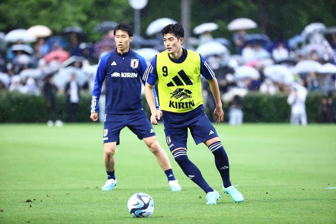 谷口彰悟のインスタグラム：「START 🇯🇵  #jfa #daihyo #SAMURAIBLUE #サッカー日本代表」