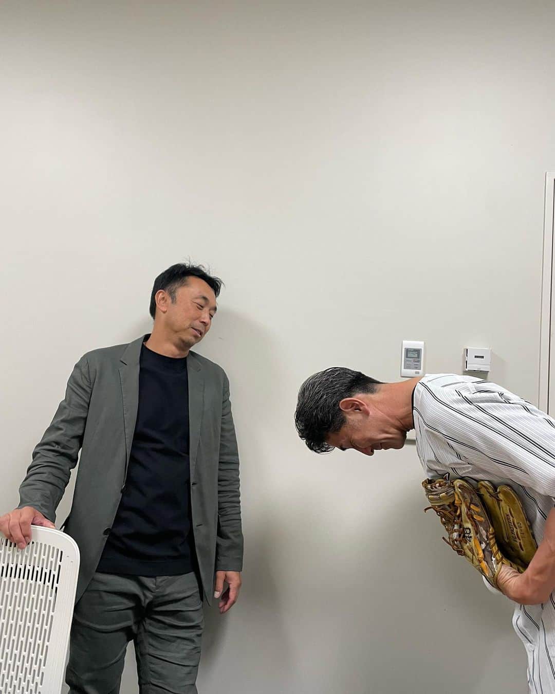 G.G.佐藤のインスタグラム：「GG被害者の会キャプテンにやっと…15年たってやっと謝罪できました。 #宮本慎也 さん #あの夏を取り戻せ」