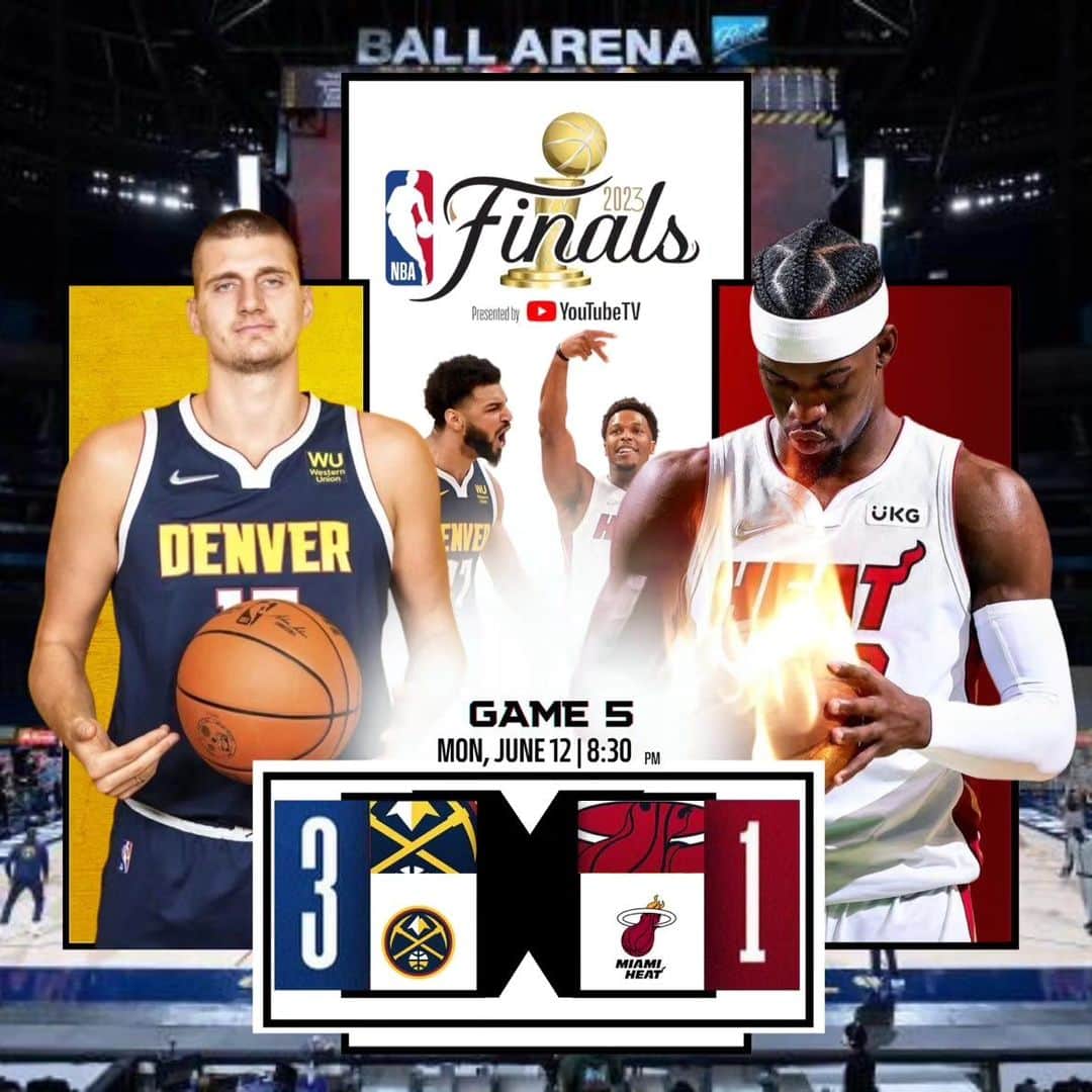 ニコラ・ヨキッチさんのインスタグラム写真 - (ニコラ・ヨキッチInstagram)「The Denver Nuggets have a chance to win their first NBA Finals in front of a HOME CROWD tonight. ⚡ What are your predictions? 👇 📷 @agiceoficial . . . #jokic #jokicnikola #joker #nikola #nikolajokic #denver #nuggets #denvernuggets #colorado #nba #basketball #serbia #usa #srbija #sombor #belgrade #beograd #mvp」6月12日 23時29分 - jokicnikolaofficial