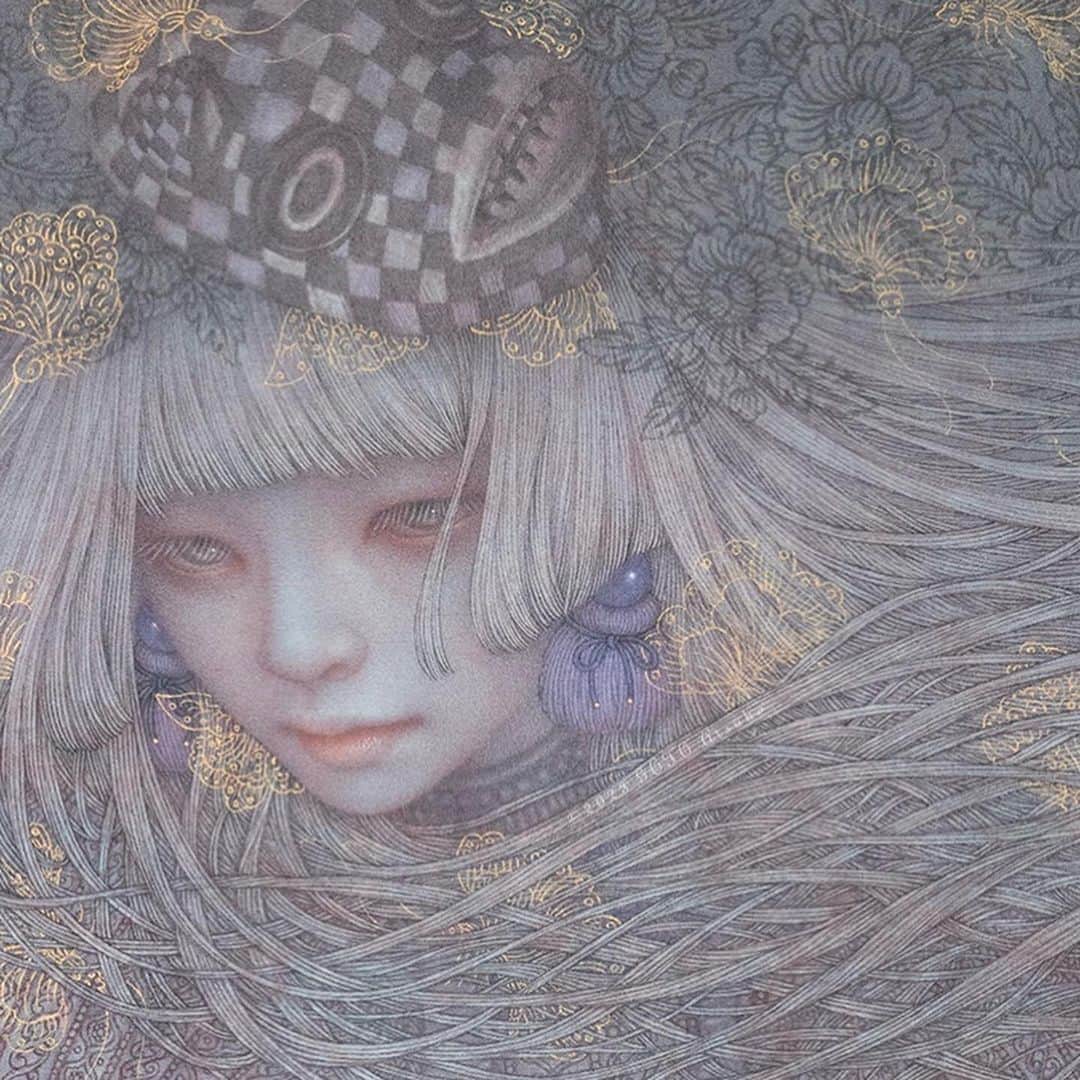 後藤温子さんのインスタグラム写真 - (後藤温子Instagram)「CHARACTER II watercolor oncotton cloth / 2020 / 1300×800mm」6月12日 23時43分 - gotsukooo