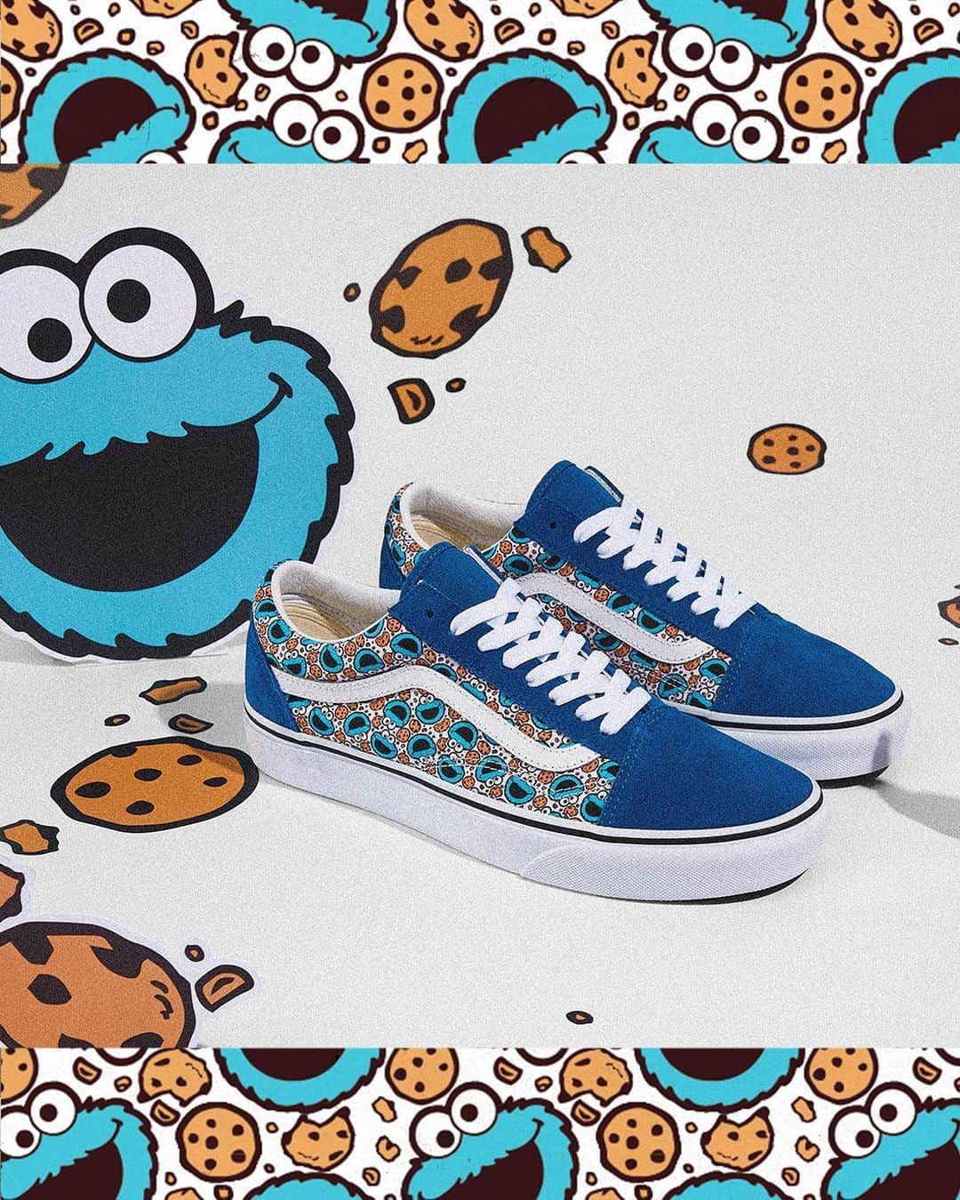 vansさんのインスタグラム写真 - (vansInstagram)「Unleash your creativity and design your own Vans x Sesame Street footwear through our Customs shop. Three exclusive prints are available at the link in our bio.」6月13日 1時00分 - vans