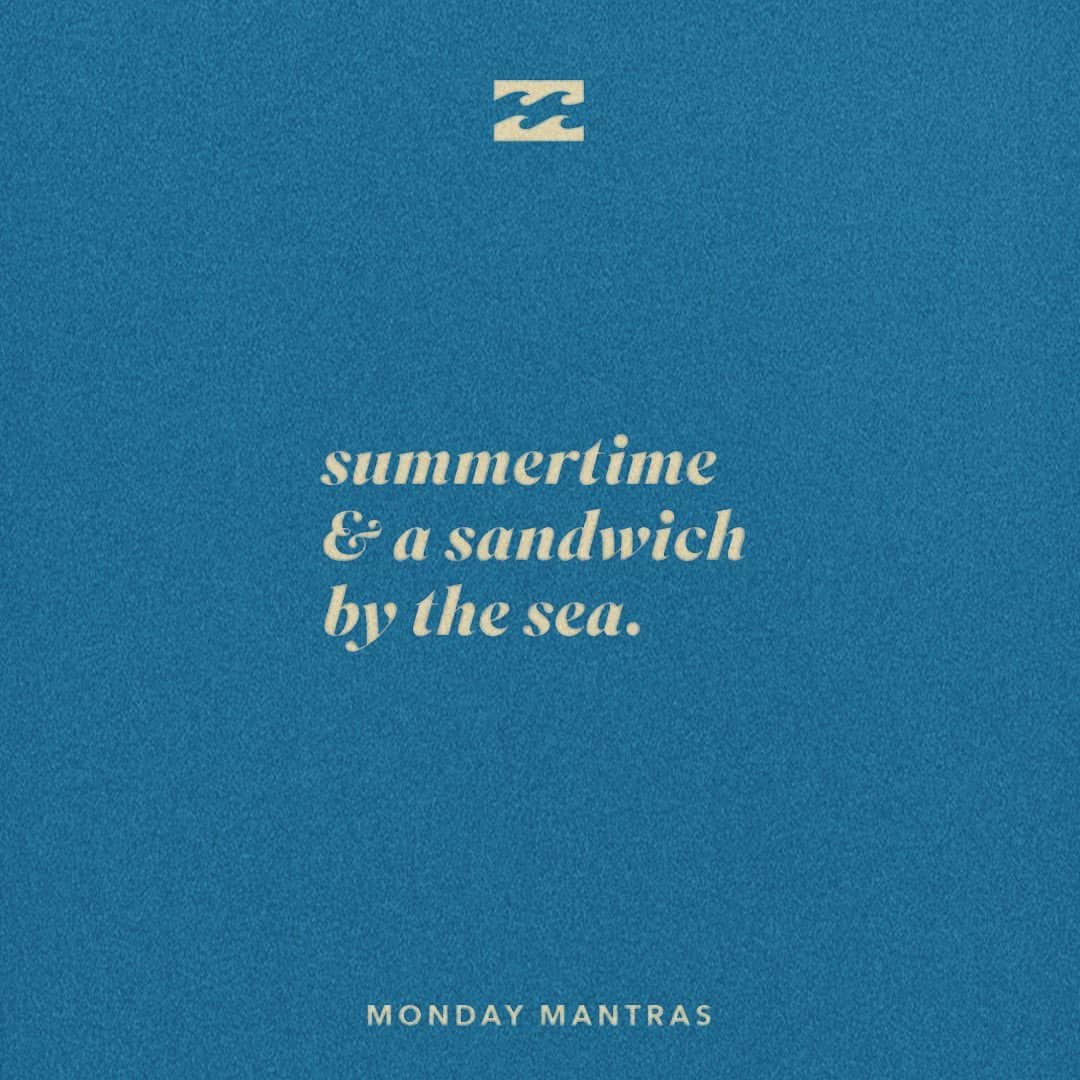 BILLABONG WOMENSのインスタグラム：「Seriously, why does a sandwich hit so hard after a day in the sun! Anyone else??」