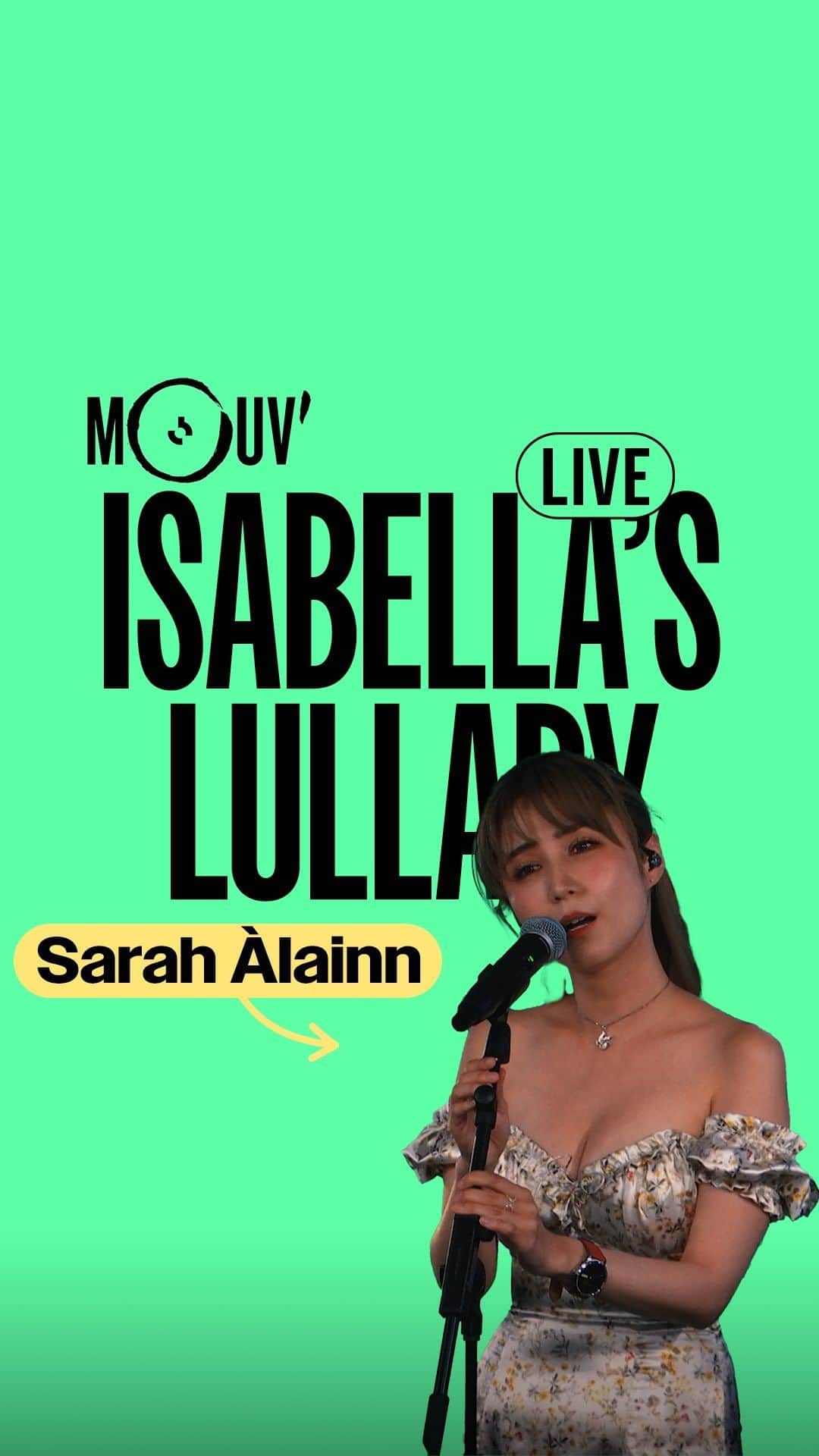 サラ・オレインのインスタグラム：「Quel live exceptionnel de Sarah Àlainn dans YATTA ! 🤩」