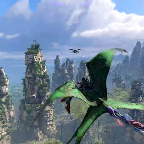 PlayStationのインスタグラム：「Perspective is key in Avatar: Frontiers of Pandora. Fly in third-person and explore on foot in first-person.  New details on the December 7 PS5 release at PS Blog.」