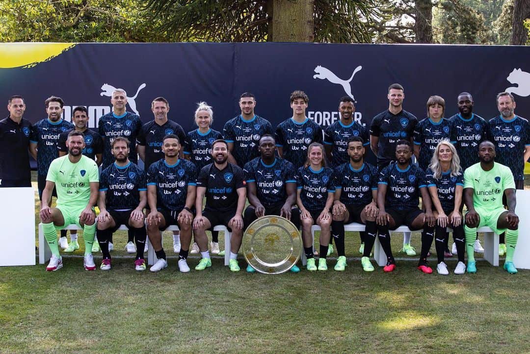 サム・クラフリンさんのインスタグラム写真 - (サム・クラフリンInstagram)「SOCCER AID for UNICEF 2023  What an incredible experience it has been.  Four incredible days, spent with countless incredible people, playing this incredible sport, and for such an incredible cause.   A huge thank you to everyone who makes it what it is. The hundreds and hundreds of people behind the scenes, who really go above and beyond day in and day out.  It really couldn’t happen without you.   To all those people who have donated already, and to those who will continue to donate, your contribution is seen, greatly appreciated, and will help make such an impact on the lives of so many.   The money raised will help give children worldwide, who are in need, a step up in life. Help provide them with the things so many of us take for granted;  shelter, healthcare, education.  The chance to just be kids. To play, to learn, to grow, to live.   So thank you @socceraid for having me. Thank you @unicef_uk for all the work you do. And thank YOU all for your support.」6月13日 5時03分 - mrsamclaflin