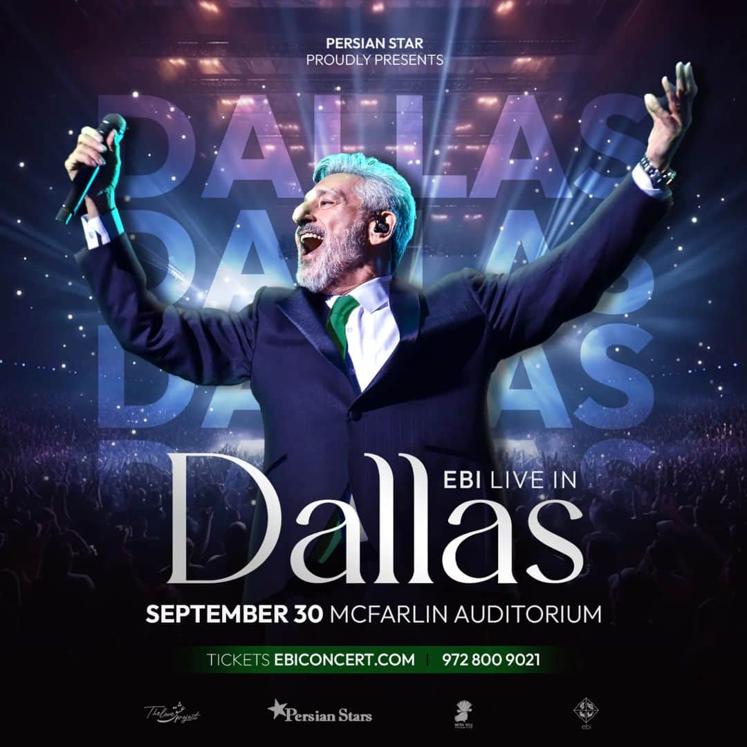 Ebiのインスタグラム：「Ebi live in Dallas🇺🇲 at McFarlin Auditorium on September 30, 2023 . Tickets & Info: Ebiconcert.com  972 800 9021」