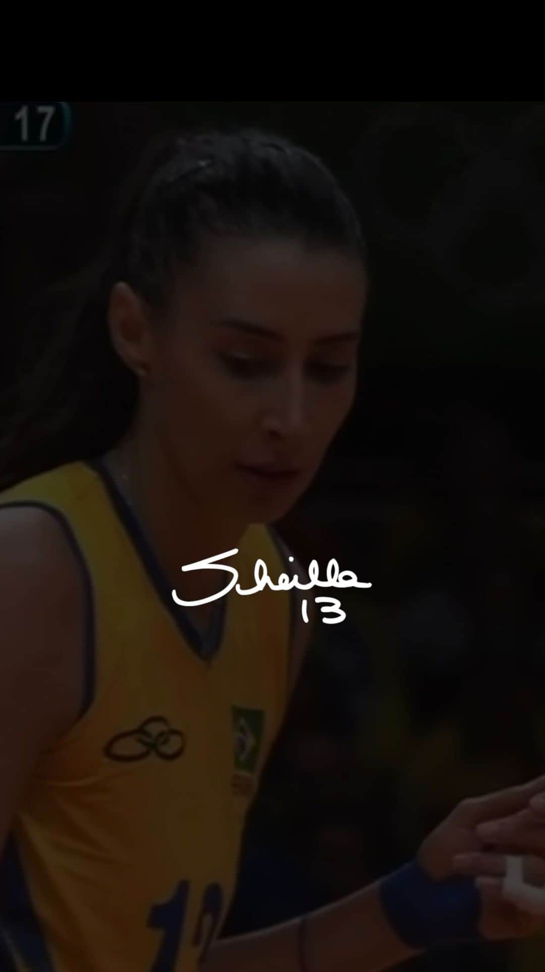 シェイラ・カストロのインスタグラム：「Dia Nacional do Vôlei. 💛💚」