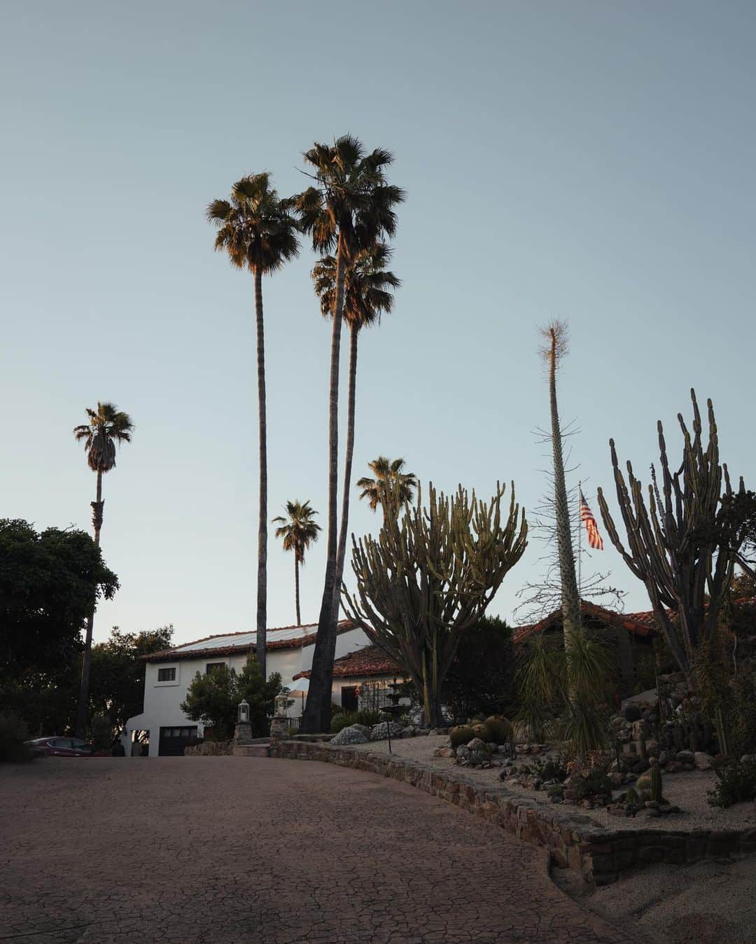 Enzo Cariniのインスタグラム：「I really love this peaceful place @hacienda6palms」