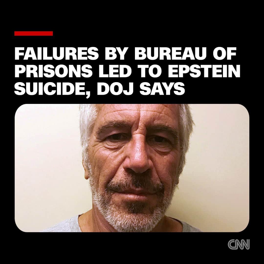 CNNさんのインスタグラム写真 - (CNNInstagram)「The Justice Department’s Office of the Inspector General issued a scathing rebuke of the Bureau of Prisons detailing the multiple failures that led to the death of high-profile financier Jeffrey Epstein following his arrest in 2019, but found no evidence to contradict the “absence of criminality” in his death.  According to the report, the failures that allowed Epstein time to die by suicide in his cell included multiple prison employees failing to conduct rounds and cell searches to check on Epstein, his access to extra bed linens – which he used to hang himself – and failure to assign Epstein a fellow inmate after he was placed on suicide watch.  Read more at the link in bio.  📷: Reuters」6月28日 0時41分 - cnn