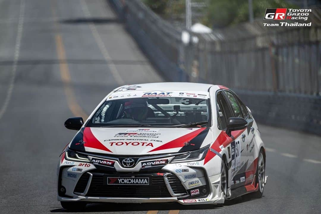 Toyota team thailandさんのインスタグラム写真 - (Toyota team thailandInstagram)「🚗TGRTT x Bangsaen GrandPrix 2023 RAAT Thailand Endurance International Championship R.2 มาราธอน 4 ชั่วโมงเต็ม วันพุธที่ 28 มิถุนายนนี้ เริ่มเวลา 8:30น. 🚗#19 Driver: ณัฐพงษ์ ห่อทองคำ (Nattapong H.) / อัครพงษ์ อัคนีนิโรธ (Akkarapong A.) / กฤษฏิ์ วสุรัตน์ Kris V. Car: TOYOTA 86 Class: Touring Car 🚗#20 Driver: สุทธิพงศ์ สมิตชาติ (Suttipong S.) / ณัฐวุฒิ เจริญสุขะวัฒนะ (Nattavude C.) / Hermann Car: TOYOTA 86 Class: Touring Car 🚗#37 Driver: ธัญชนก เจริญสุขะวัฒนะ Thanchanok C. / ณ ดล วัฒนธรรม (Na Dol V.) / เคนทาโร่ ชิบะ (Kentaro C.) Car: Altis One Make Race Class: Altis One Make Race」6月27日 18時01分 - toyotagazooracingteamthailand