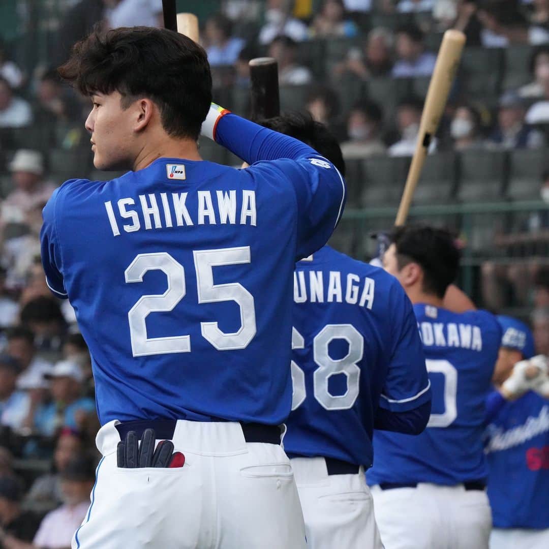 中日ドラゴンズ【公式】さんのインスタグラム写真 - (中日ドラゴンズ【公式】Instagram)「JERAセ・リーグ公式戦 阪神タイガース−中日ドラゴンズ （１０回戦）  試合開始です #石川昂弥 #中日ドラゴンズ」6月27日 18時06分 - chunichidragonsofficial