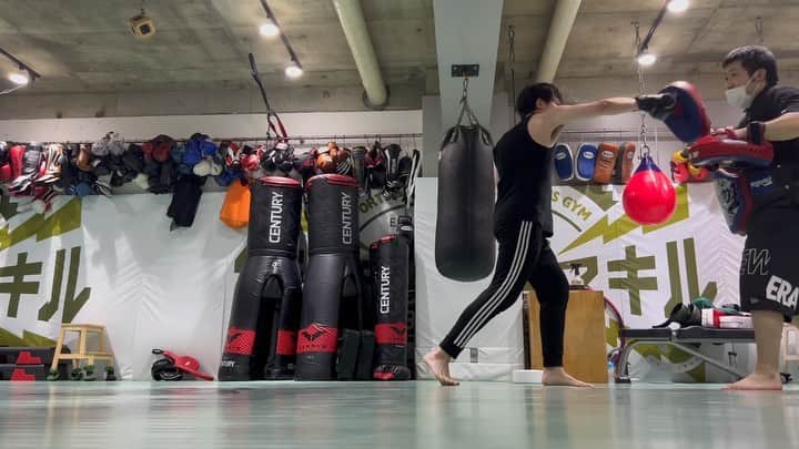のインスタグラム：「#キックボクシング #格闘技 #kickboxing #gym」