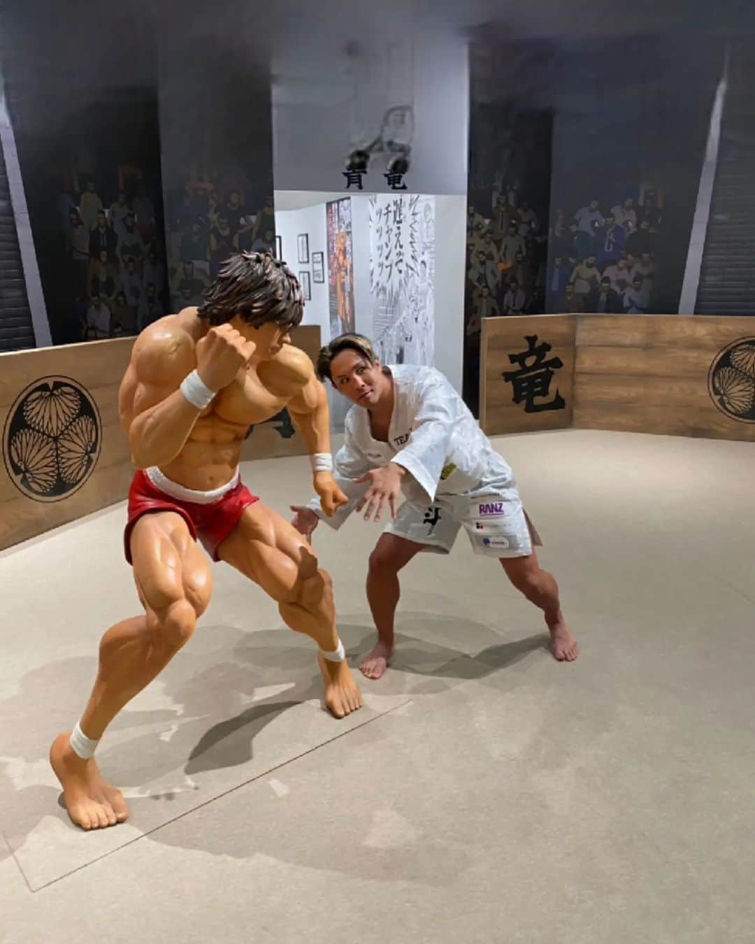 小澤海斗のインスタグラム：「パンクラチオン  #バキ展 #ありがとうございました #範馬刃牙」