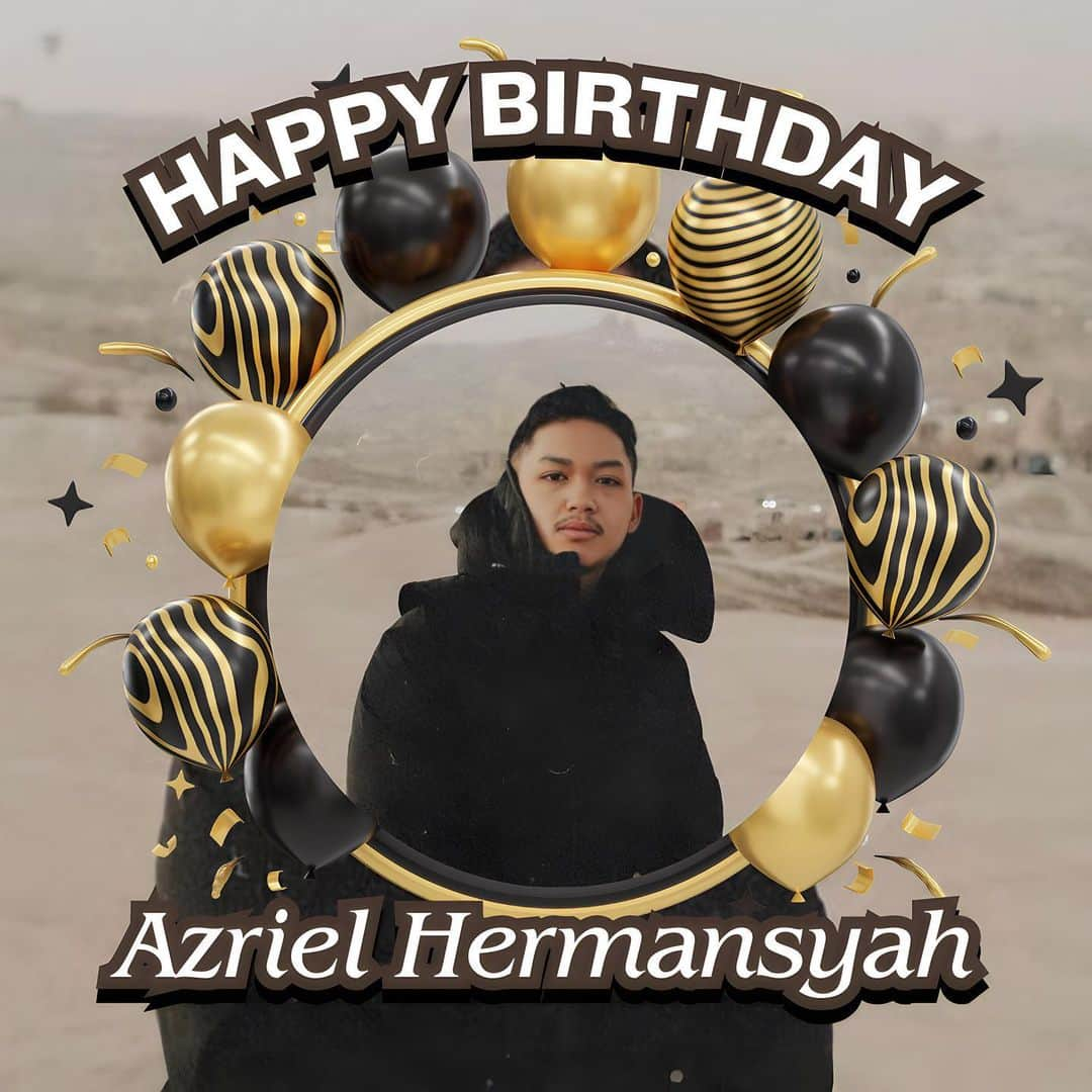 ASHANTY BEAUTY CREAM OFFICIALのインスタグラム：「Happy Birthday Azriel Hermansyah!  May the joy that you have spread in the past come back to you on this day. Wishing you a very happy birthday!  #ashantycosmetics #ashanty_ash #cosmetics #cosmetic #makeuptutorial #rekomendasimakeup #makeuplover #lokalmakeup #makeupnatural #makeuplooks」