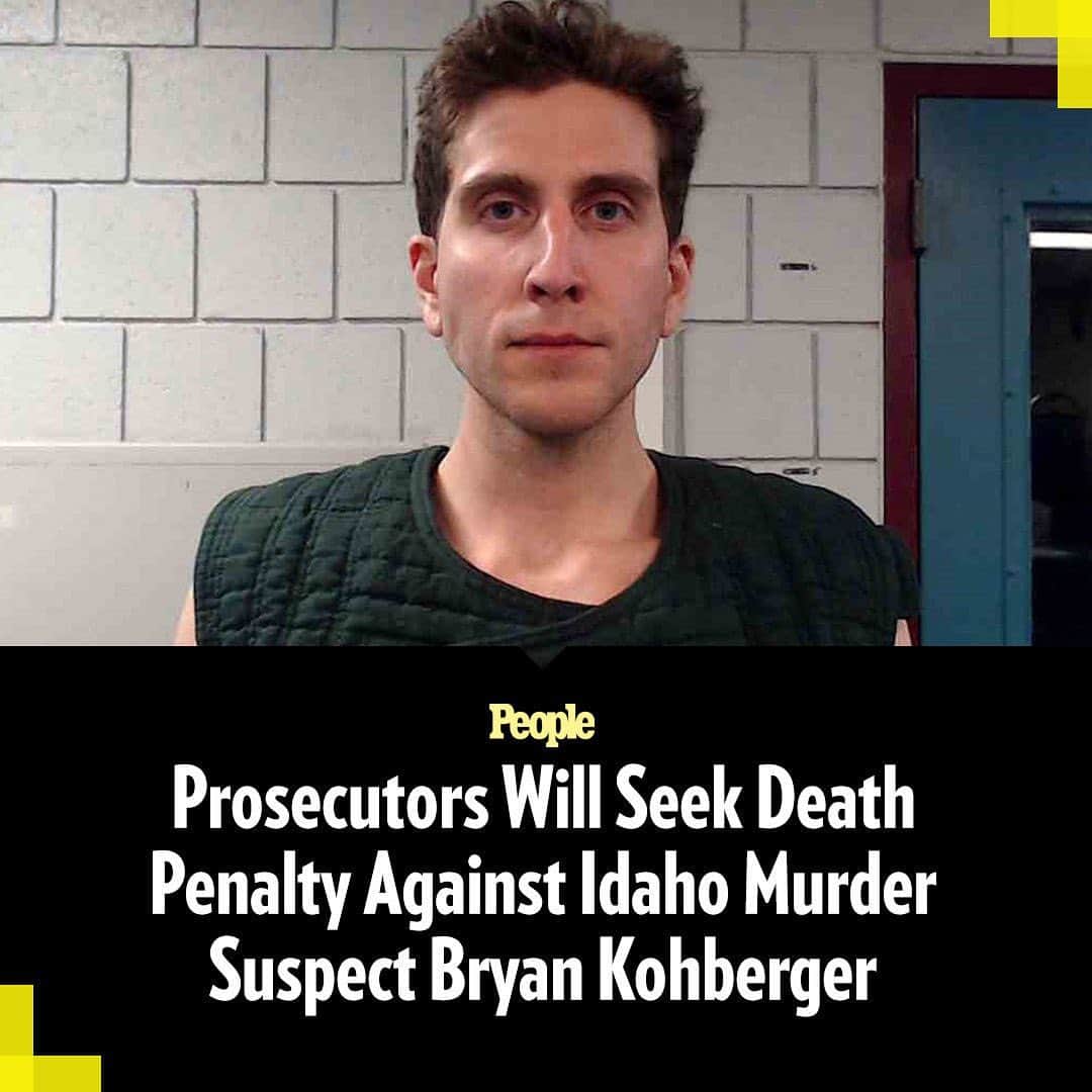 People Magazineさんのインスタグラム写真 - (People MagazineInstagram)「Prosecutors intend to seek the death penalty against Bryan Kohberger, stating that he allegedly "exhibited utter disregard for human life," according to a court filing submitted on Monday. Read the full story at the link in our bio. | 📷: Monroe County Correctional Facility via Getty」6月28日 1時01分 - people