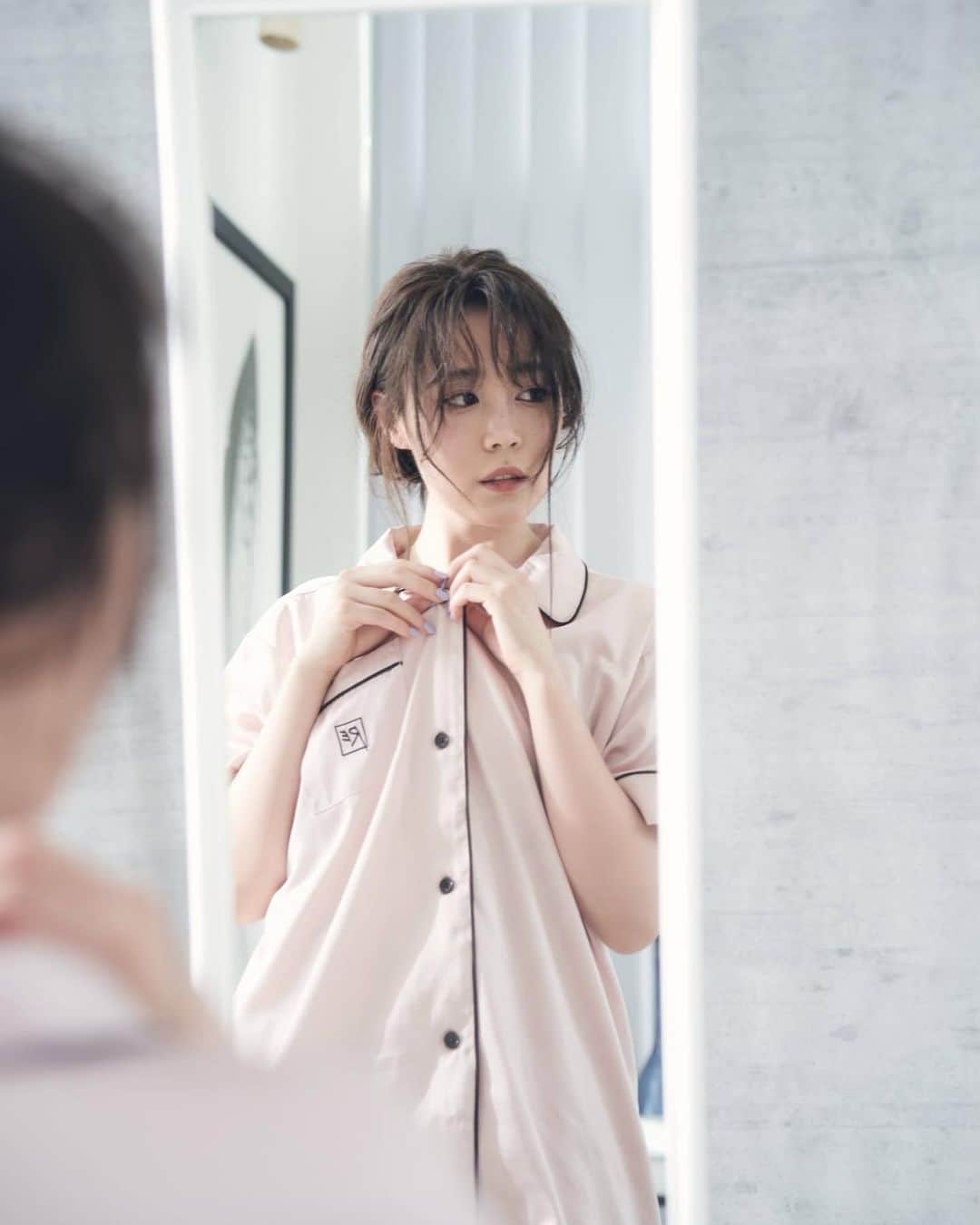 鷲尾伶菜のインスタグラム：「pink 着用サイズM」