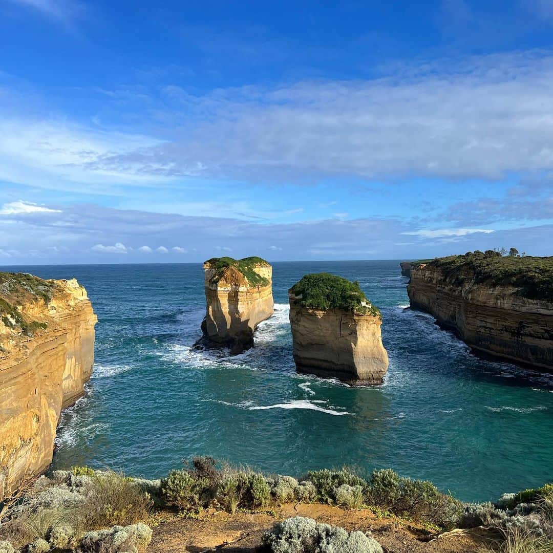 ティモシー・ドレンスキーのインスタグラム：「Some cool coastline down here. 🤙🇦🇺」