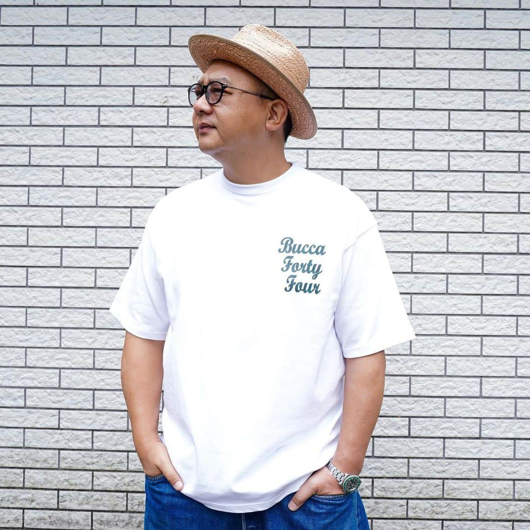 BUCCA 44さんのインスタグラム写真 - (BUCCA 44Instagram)「@bucca44_official   BUCCA 2023SS COLLECTION  Bucca Fortv Four Logo T-Shirt  ※プロフィールのURLよりご購入頂けます。  #bucca #bucca44 #tko #tko木下」6月27日 20時19分 - bucca44_official