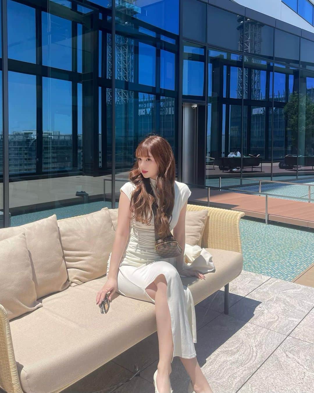 詩島萌々のインスタグラム：「ㅤㅤㅤㅤㅤㅤㅤㅤㅤㅤㅤㅤㅤ 🌤️」