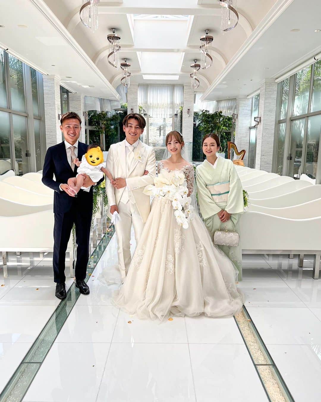 三竿健斗のインスタグラム：「Wedding Party 🕺 おめでとう @bee18_official @yufudayo」