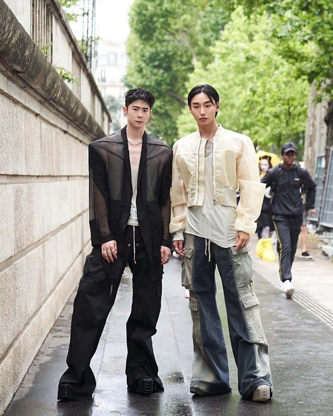 Noah（ノア）のインスタグラム：「@rickowensonline 2024 S/S   #TaikiNoah#RICKOWENS#PFW2024SS」