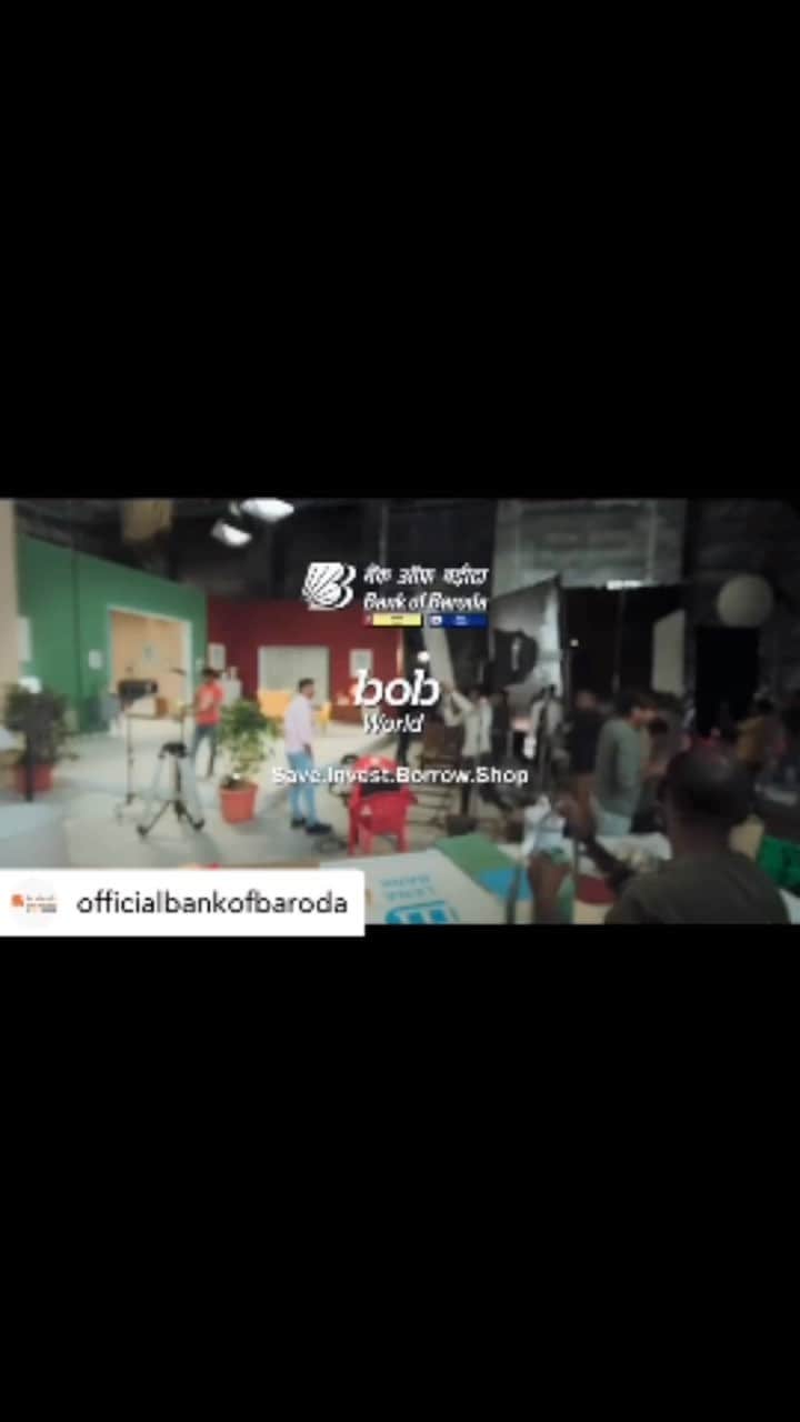 シンドゥ・プサルラのインスタグラム：「What if I say, opening an instant digital account will be even more amazing now! Watch the complete video to know more. #B3DigitalAccount #bobWorld #BankofBaroda #AzadiKaAmritMahotsav」