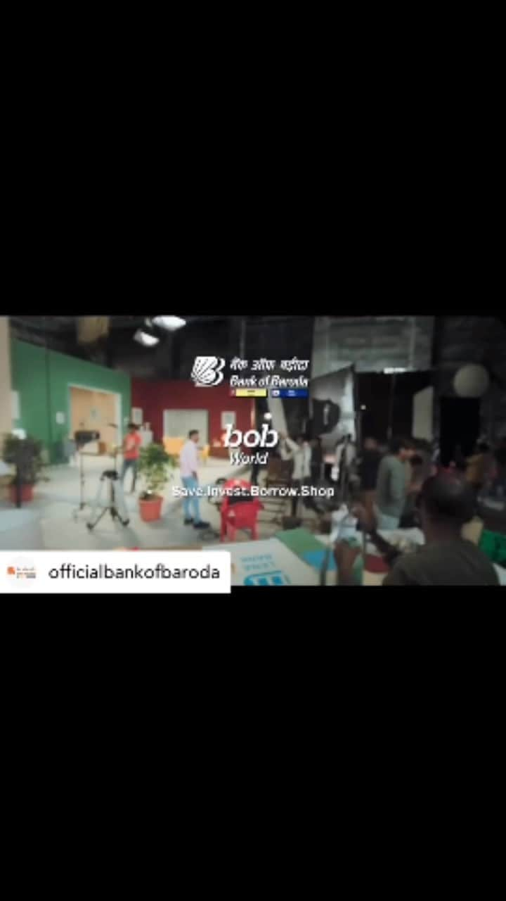 シンドゥ・プサルラのインスタグラム：「What if I say, opening an instant digital account will be even more amazing now! Watch the complete video to know more. #B3DigitalAccount #bobWorld #BankofBaroda #AzadiKaAmritMahotsav」