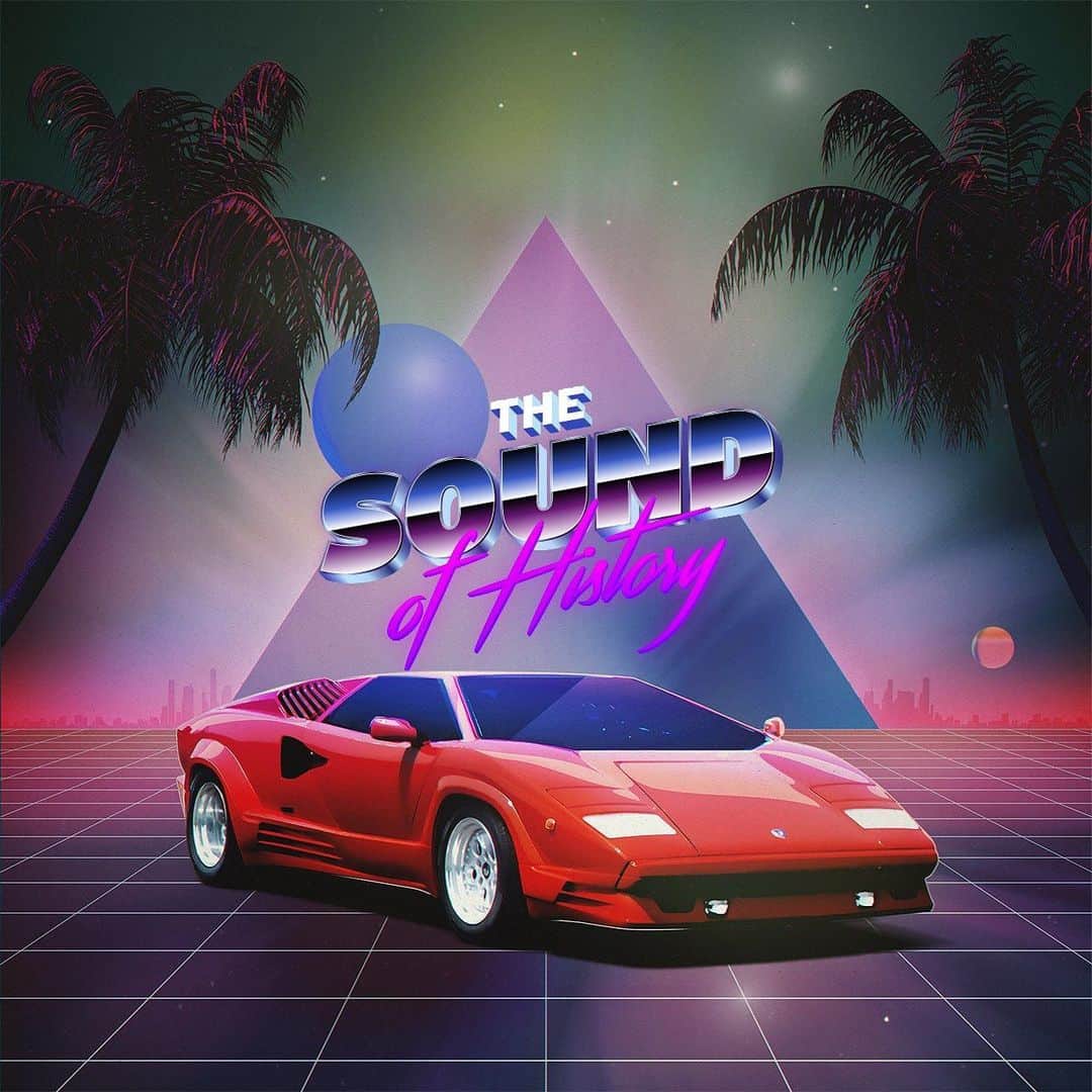 ランボルギーニのインスタグラム：「The Eighties were a time of significant change, symbolized by Countach's V12. A decade we want to celebrate with “The Sound of History” playlists created by our users. Listen to it on Spotify.    #Lamborghini #TheSoundOfHistory」