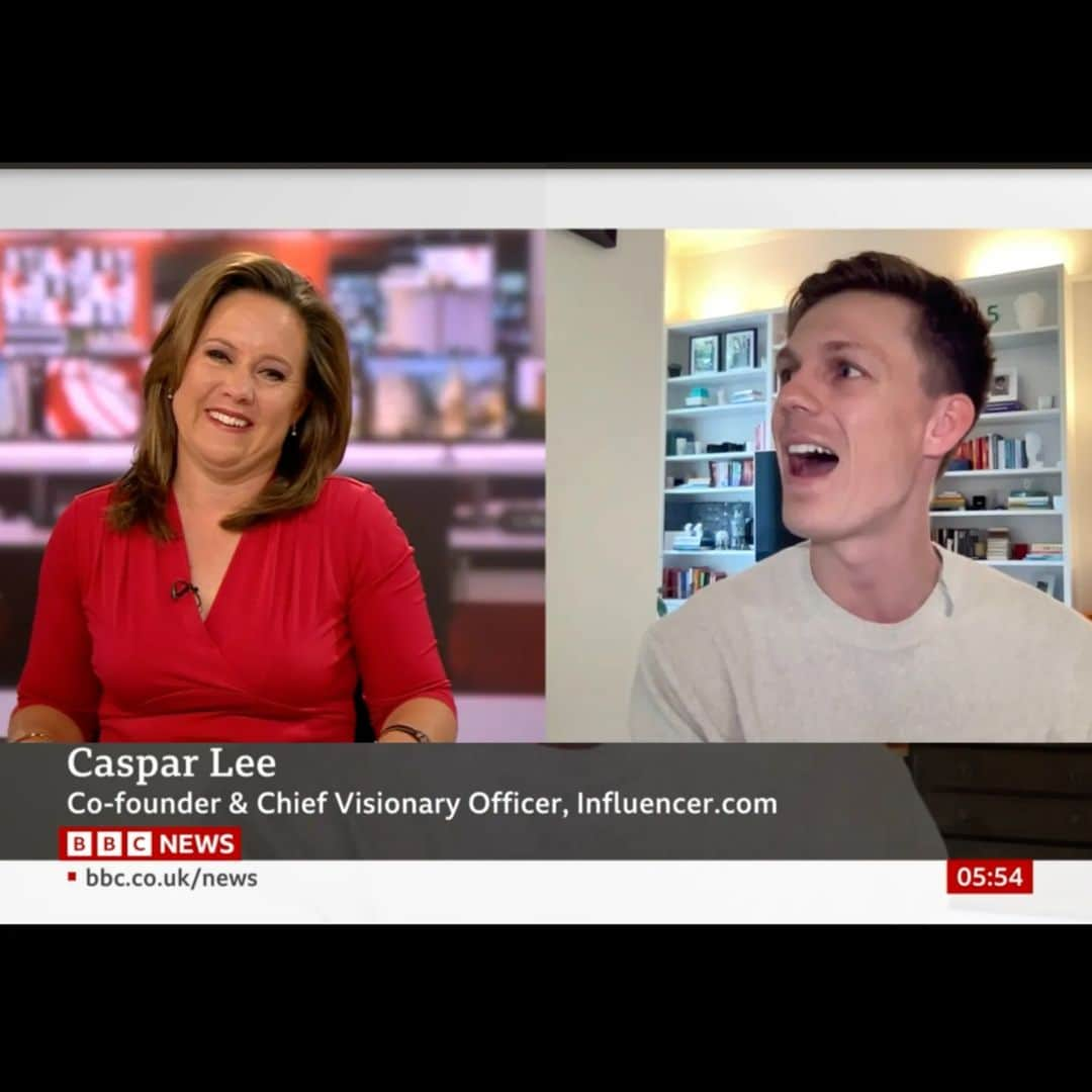 カスパー・リーさんのインスタグラム写真 - (カスパー・リーInstagram)「I was awake before you this morning and have video evidence @bbcnews @influencer」6月13日 14時48分 - caspar_lee