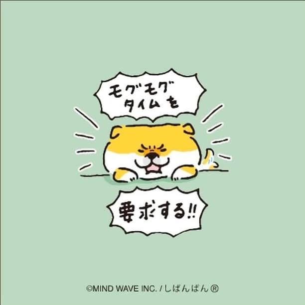 オオゴシヤステルのインスタグラム：「🍩🍬🍘🍡🍦 3時でしゅよ！ 3時！！！ (ฅ・ᴥ・ฅ)  LINE公式スタンプ「動く！しばんばん2」はこんな感じです💁‍♀️💁‍♂️  ▶️https://line.me/S/sticker/28765  購入ページには ストーリーズ、ハイライト「LINE」から✈️✈️✈️  #LINE #LINE公式スタンプ #マインドウェイブ #mindwave #しばんばん #shibanban #むちころばんばん #muchicorobanban #オオゴシヤステル #柴犬 #しばいぬ #shibainu」