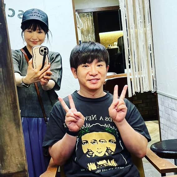 濱口優さんのインスタグラム写真 - (濱口優Instagram)「#美容院 #シュリット　#schritt」6月13日 8時15分 - hamaguchi_masaru