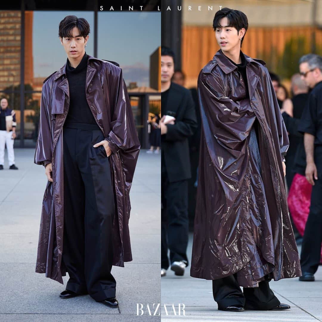 Harper's BAZAAR Japanさんのインスタグラム写真 - (Harper's BAZAAR JapanInstagram)「SVTジョンハン、山崎賢人、GOT7マーク、NCTテンなど豪華セレブが、ドイツ・ベルリンで行われたサンローランの2024春夏メンズ・コレクションに出席！  Photo : Getty Images  #saintlaurent #サンローラン #jeonghan #svtjeonghan #seventeenjeonghan #ジョンハン #nctten #tenlee #テン #nct #got7mark #got7 #山崎賢人 #yamazakikento #kentoyamazaki #irislaw #정한 #윤정한 #텐 #마크 #kikomizuhara #mizuharakiko #水原希子」6月13日 10時19分 - harpersbazaarjapan