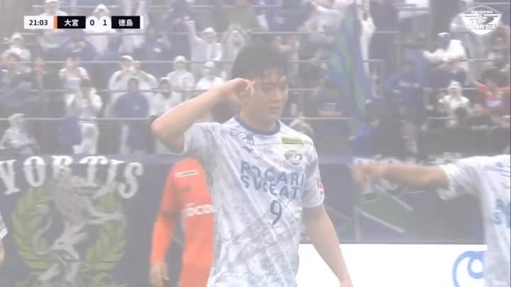 徳島ヴォルティスのインスタグラム：「Ｊ２リーグ月間MVPを受賞した #森海渡 選手🔵🟢  5月にあげた6️⃣ゴールをお届けします⚽  #徳島ヴォルティス #vortis #Jリーグ #football」
