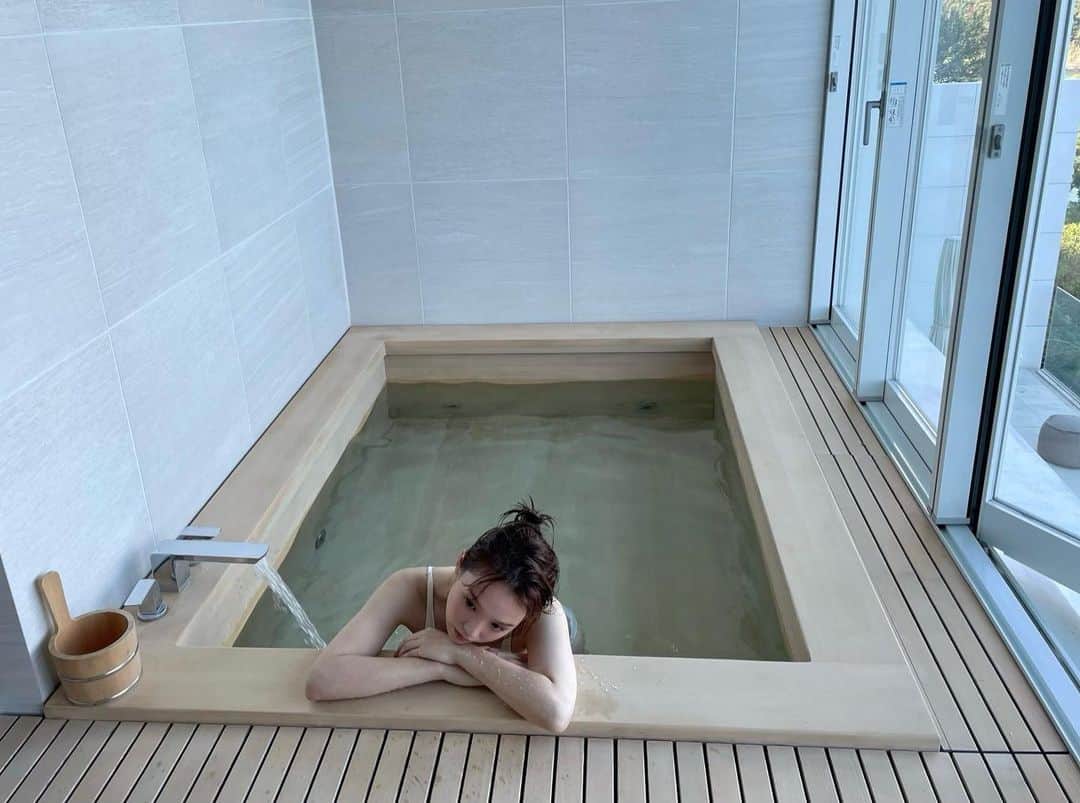 篠崎愛のインスタグラム：「♨️」
