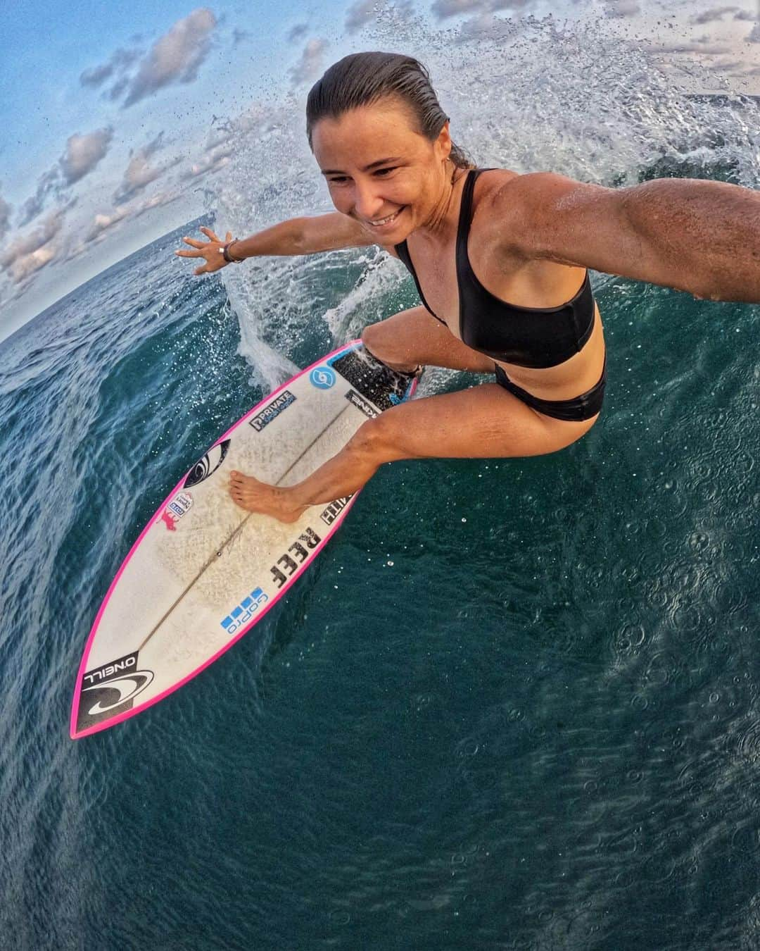 ジョアン・ディファイのインスタグラム：「@gopro 💙🍸」