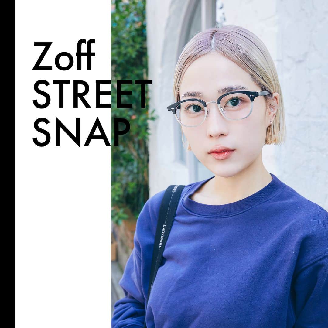 Zoff Officialのインスタグラム：「【Zoff STREET SNAP @下北沢】 オシャレなあの人が選ぶ、メガネ。 街のオシャレな人に、その日のコーデや気分に合わせてZoffのメガネを一つ選んでもらいました。  Zoff｜Name. ZO231008_14F1 (ブラック)　￥13,300 ※税込・セットレンズ代込み  model：amane　@amaumion  #zoff #ゾフ #name_labo #メガネ #伊達メガネ #だてめがね #めがね女子 #メガネ女子 #ファッションスナップ #ストリートスナップ #スナップ #下北沢 #ヴィンテージフレーム #ウェリントン #メガネコーデ #メガネのある生活 #メガネの選び方 #メガネファッション #streetsnap #fashionphotography #glasses #eyewear #eyewearstyle #eyewearfashion #eyewearbrand #eyewearcollection #eyewearlovers #eyewearph #fashionglasses #mynewglasses」