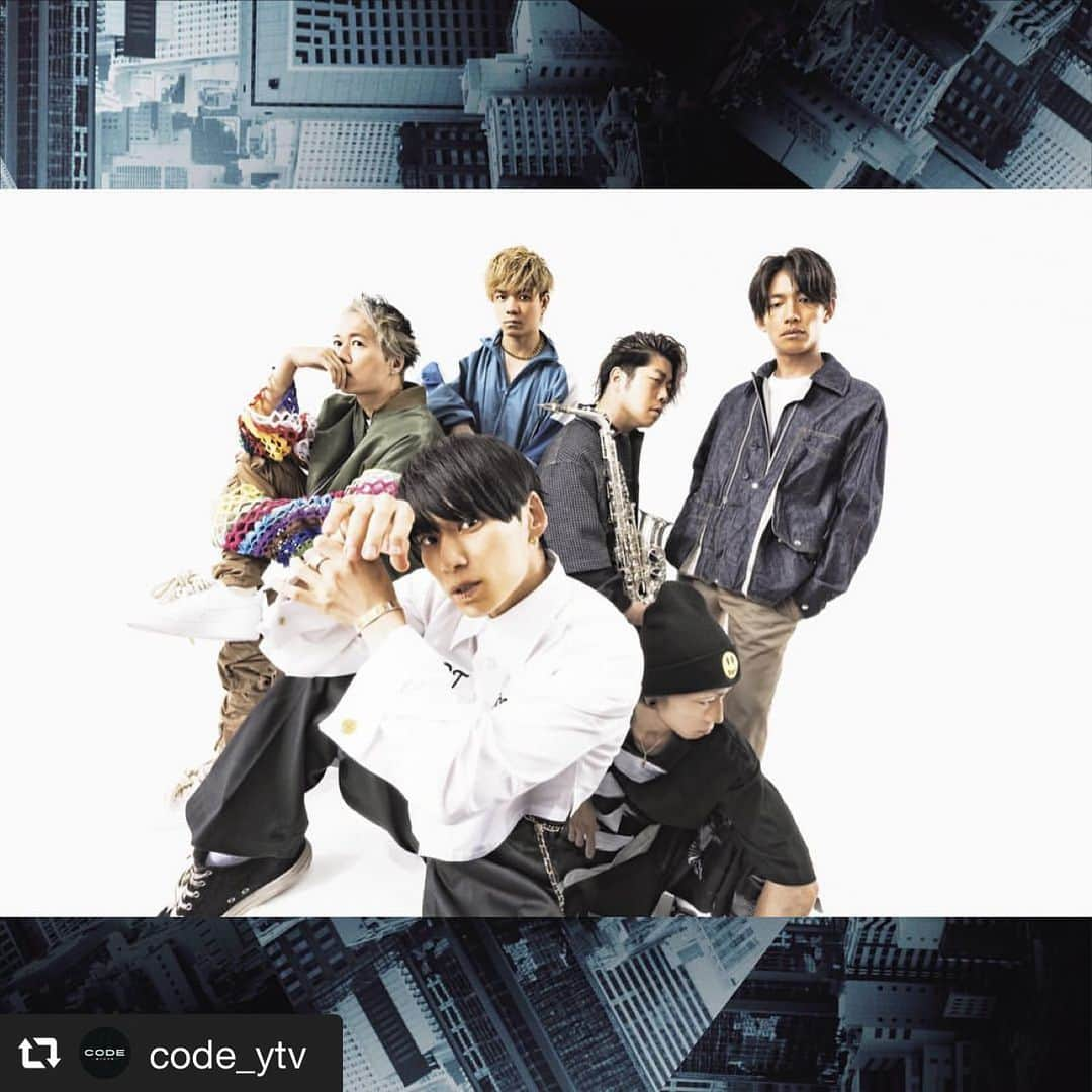 柳亮のインスタグラム：「. 主題歌はUVERworldさんの書き下ろし楽曲 #VICTOSPIN です。 地上波主題歌は奇しくも #アバランチ 以来みたいです笑 クライムサスペンスの世界観を盛り上げてくれます🙌こちらも楽しみですね〜  . #坂口健太郎 #染谷将太 #松下奈緒 #堀田真由 #玉山鉄二 #三浦貴大 #鈴木浩介 #臼田あさ美 #青柳翔 #黒羽麻璃央 #兵頭功海 #竹財輝之助  #repost ＠code_ytv  . ／ 新 #日曜ドラマ 『#CODE ー願いの代償ー』 主題歌 情報解禁📣 ＼  主題歌は #UVERworld「VICTOSPIN」に決定❕ 疾走感溢れる楽曲が「CODE」の世界を彩ります💥  主演 #坂口健太郎 さん、UVERworld #TAKUYA∞ さんのSPコメントは番組公式HPへ🗞 ytv.co.jp/code/  #日テレ #日曜ドラマ #夏ドラマ #新ドラマ」