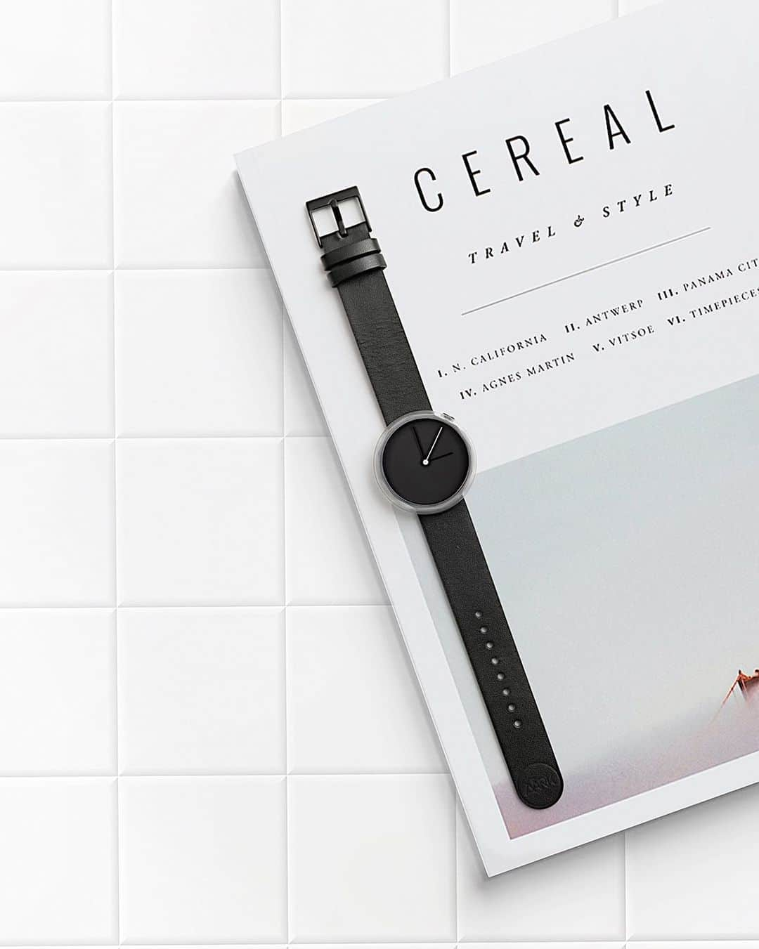 AÃRK Collectiveのインスタグラム：「The Prism Black in good company @cerealmag」