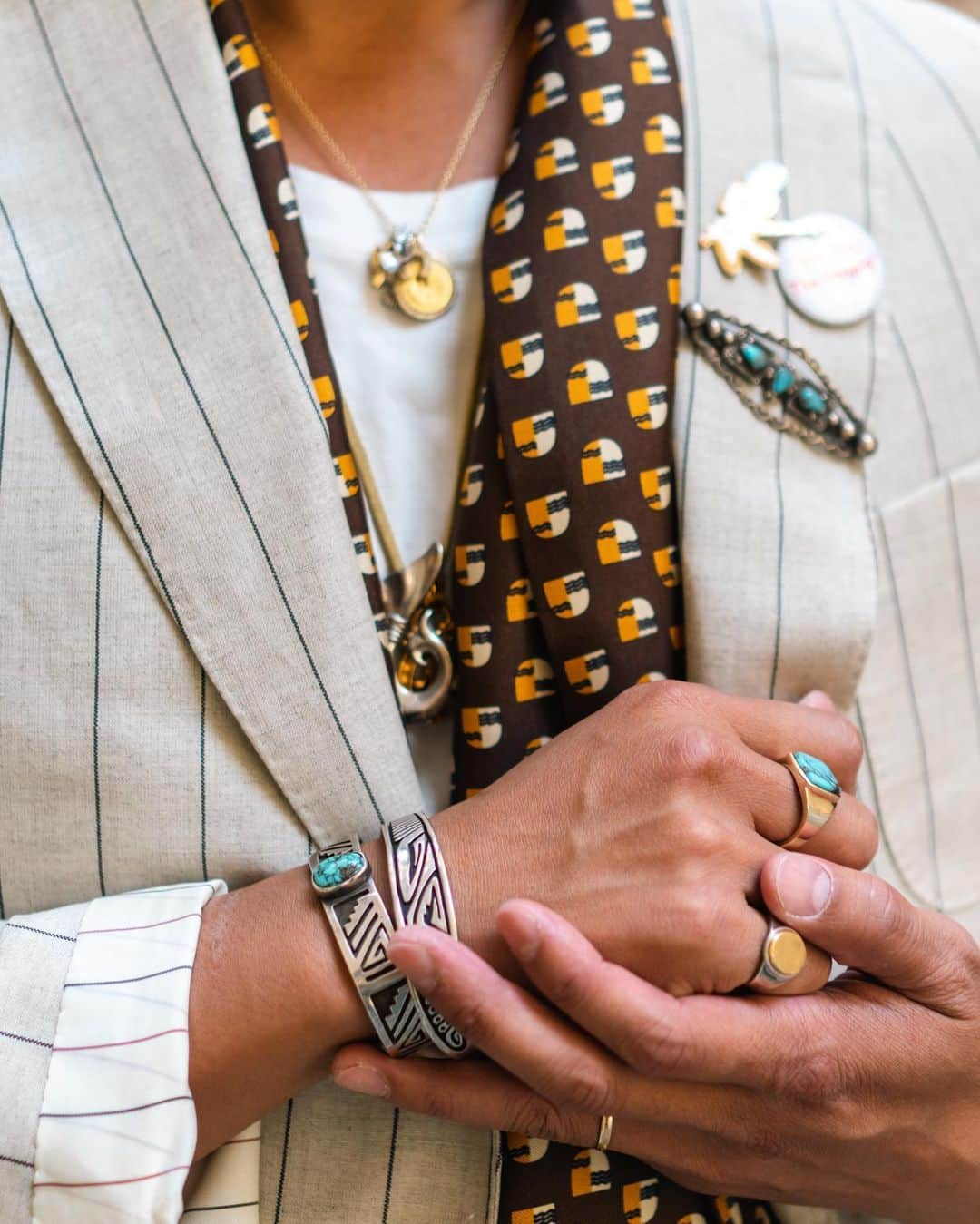 高田朋佳さんのインスタグラム写真 - (高田朋佳Instagram)「Pitti Uomo day1.  #pitti104 #pittiuomo104 #avancer #mensfashion #suitstyle #modernclassic #sprezzatura」6月14日 1時06分 - tomoyoshi_takada