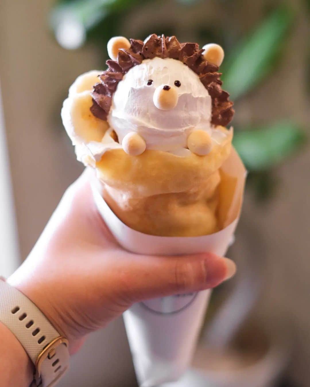 Erinaさんのインスタグラム写真 - (ErinaInstagram)「Have you ever tried this cutest crepe?🥺🥺  They have cute animal selection and I think I picked the cutest Hedgehog crepe🦔🦔🦔🦔  _________________ @crepe.vloom  Address: 5-33 Yorozuyamachi, Nagasaki, 850-0852, Japan  Trading hour: 11am to 6pm  Closed on Thursdays  _________________」6月13日 16時37分 - eliseaki