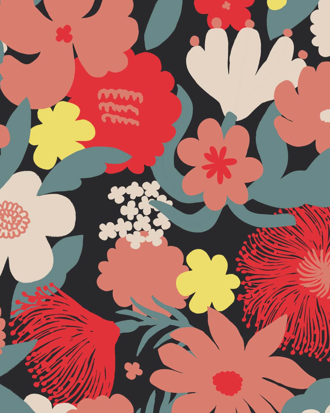 マリメッコのインスタグラム：「Our pre-fall ’23 collection hands you Suvikimppu (summer bouquet), a buoyant new Lotta Maija print for Marimekko. The gorgeous print can be seen in our ready-to-wear collection as well as season’s new bags and accessories. 🌺  Explore the new pre-fall ‘23 collection at marimekko.com. Link in bio. #marimekko」