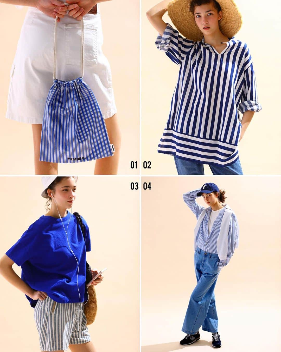 CLUÉLmagazineさんのインスタグラム写真 - (CLUÉLmagazineInstagram)「. SOMETHING STRIPES 爽やかな“ストライプ”に夢中🐳  季節を問わずストライプは大好きだけど、夏は爽やかなブルーを纏ったストライプに目がない。コーディネートに一点投入すれば、一気に爽やかなサマーガールを装えちゃう。 ブルーのストライプだったら何でもいいなんてヨコシマな考えかもしれないけれど、とにかく夏は青いシマシマが着たいの🤍  stripe items 01_バッグ　#tembea 02_チュニック　#anatomica 03_パンツ　#alexcrane 04_シャツ　#anatomica  from vol.91 ・・・・・・・・・・・・・・・・・・・・・・・・・・・  #cluel #クルーエル #cluelmagazine #クルーエル女子 #fashion #ootd #ファッション好き #ファッション雑誌 #おしゃれ #グッドガール #夏コーデ #ストライプ #stripes #マリンコーデ #トラッド #ブルーコーデ #青コーデ #シャツ #デニム #denim #ショートパンツ #PVCバッグ #ボーイッシュ女子 #シンプルが好き  こちらのアカウントもフォローしてね！ @cluel_homme @navys_magazine」6月14日 17時00分 - cluelmagazine