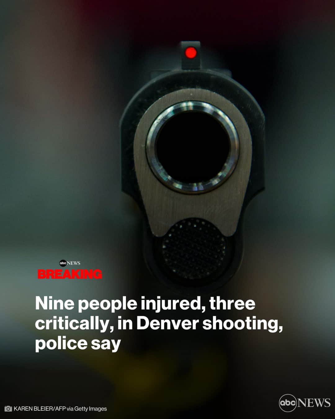 のインスタグラム：「Nine people were injured, including three critically, in a shooting in Denver, police said.  A suspect, who was also shot, is in custody, the Denver Police Department said.  The suspect's injuries were believed to have been non-life threatening, police added.」
