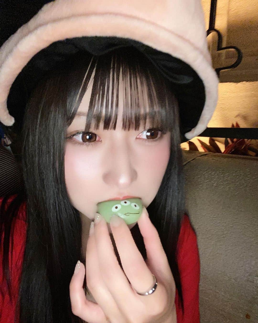 鈴瀬まりあのインスタグラム：「食べてる時しあわせすぎてほんまにしあわせ」