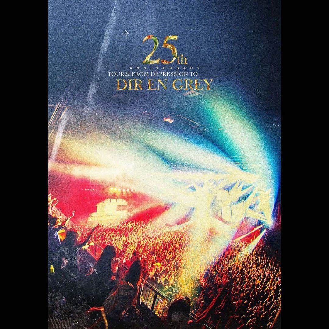 DIR EN GREYさんのインスタグラム写真 - (DIR EN GREYInstagram)「NEW LIVE Blu-ray & DVD『25th Anniversary TOUR22 FROM DEPRESSION TO ________』(2023.7.5 RELEASE)ジャケットアートワーク解禁！  NEW LIVE Blu-ray & DVD『25th Anniversary TOUR22 FROM DEPRESSION TO ________』(2023.7.5 RELEASE) Artwork out now!  NEW LIVE Blu-ray & DVD『25th Anniversary TOUR22 FROM DEPRESSION TO ________』のジャケットアートワークが解禁となりました。  DIR EN GREY LIVE Blu-ray & DVD 『25th Anniversary TOUR22 FROM DEPRESSION TO ________』 2023.7.5 RELEASE  【初回生産限定盤】 【First Press Limited Version】 2枚組(2Blu-ray) SFXD-0025～26 ￥8,800 (tax in) 2枚組(2DVD) SFBD-0078～79 ￥7,700 (tax in)    DISC 1 25th Anniversary TOUR22 FROM DEPRESSION TO ________ 2022.11.08-09 Zepp Haneda 01. MARMALADE CHAINSAW 02. THE ⅢD EMPIRE 03. C 04. DRAIN AWAY 05. Ash 06. T.D.F.F. 07. 理由 (WAKE) 08. OBSCURE 09. The Perfume of Sins 10. 朧 (Oboro) 11. 13 12. ain’t afraid to die 13. Machiavellism 14. 孤独に死す、故に孤独。 (KODOKU NI SHISU, YUENI KODOKU.) 15. Merciless Cult 16. 朔-saku- 17. CHILD PREY 18. G.D.S. 19. Schweinの椅子 (Schwein No Isu) 20. 鼓動 (KODOU) 21. 【KR】cube 22. JESSICA 23. THE FINAL 24. 激しさと、この胸の中で絡み付いた灼熱の闇 (Hageshisa To, Kono Mune No Naka De Karamitsuita Shakunetsu No Yami) 25. 羅刹国 (RASETSUKOKU)   DISC 2 25th Anniversary TOUR22 FROM DEPRESSION TO ________ -｢a knot｣LIMITED EXTRA- 2022.12.16 SHINJUKU BLAZE 01. G.D.S. 02. 朔-saku- 03. C 04. 鼓動 (KODOU) 05. 激しさと、この胸の中で絡み付いた灼熱の闇 (Hageshisa To, Kono Mune No Naka De Karamitsuita Shakunetsu No Yami) 06. 羅刹国 (RASETSUKOKU)  【通常盤】 【Regular Version】 1枚組(Blu-ray) SFXD-0027 ￥6,600 (tax in)   DISC 1 25th Anniversary TOUR22 FROM DEPRESSION TO ________ 2022.11.08-09 Zepp Haneda 01. MARMALADE CHAINSAW 02. THE ⅢD EMPIRE 03. C 04. DRAIN AWAY 05. Ash 06. T.D.F.F. 07. 理由 (WAKE) 08. The Perfume of Sins 09. ain’t afraid to die 10. Machiavellism 11. 朔-saku- 12. CHILD PREY 13. G.D.S. 14. Schweinの椅子 (Schwein No Isu) 15. 鼓動 (KODOU) 16. 【KR】cube 17. JESSICA 18. THE FINAL 19. 激しさと、この胸の中で絡み付いた灼熱の闇 (Hageshisa To, Kono Mune No Naka De Karamitsuita Shakunetsu No Yami) 20. 羅刹国 (RASETSUKOKU)  Manufactured by FIREWALL DIV. Distributed by Sony Music Solutions Inc.  ※収録内容及び仕様等は変更になる可能性がございます。 ※Contents, title and versions are subject to change without notice.」6月13日 19時50分 - direngrey_official