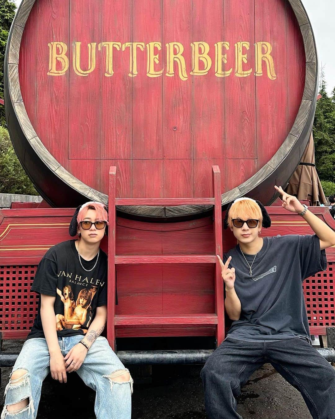 志村秀哉のインスタグラム：「バタービールは飲んでません🍺  ルーモスマキシマ✴️  #USJ」