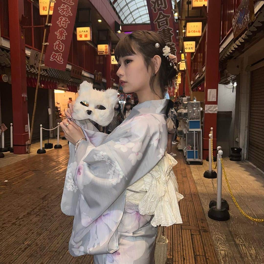かれんのインスタグラム：「🎐 ほぼ一緒な6枚 🍧 はやくおまつりいきたーーーーい 🍉   #sugarnine   #シュガーナイン  @sugarnine_official」